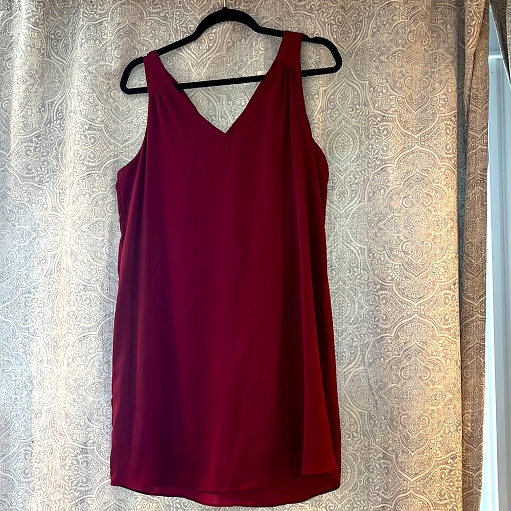Burgundy Dress
